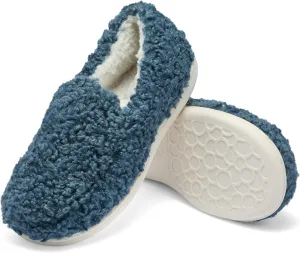 Fruit of the Loom Women's Berber Loafer - Comfy, Memory Foam, Indoor/Outdoor