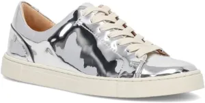 Frye Ivy Low Lace Sneakers for Women Crafted from Soft, Vintage Italian Leather with Removable Molded Footbed, Leather Lining, and Contrast White Rubber Outsoles
