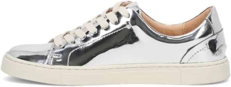 Frye Ivy Low Lace Sneakers for Women Crafted from Soft, Vintage Italian Leather with Removable Molded Footbed, Leather Lining, and Contrast White Rubber Outsoles