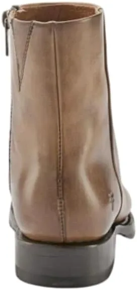 Frye Veronica Inside Zip 6” Booties for Women Made from Premium Leather with Leather Lining and Welt-Constructed Leather & Rubber Traction Outsole
