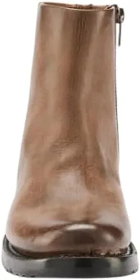 Frye Veronica Inside Zip 6” Booties for Women Made from Premium Leather with Leather Lining and Welt-Constructed Leather & Rubber Traction Outsole