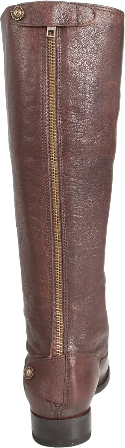 FRYE Women's Melissa Button Back Zip Wide Calf