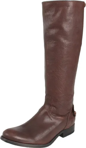 FRYE Women's Melissa Button Back Zip Wide Calf