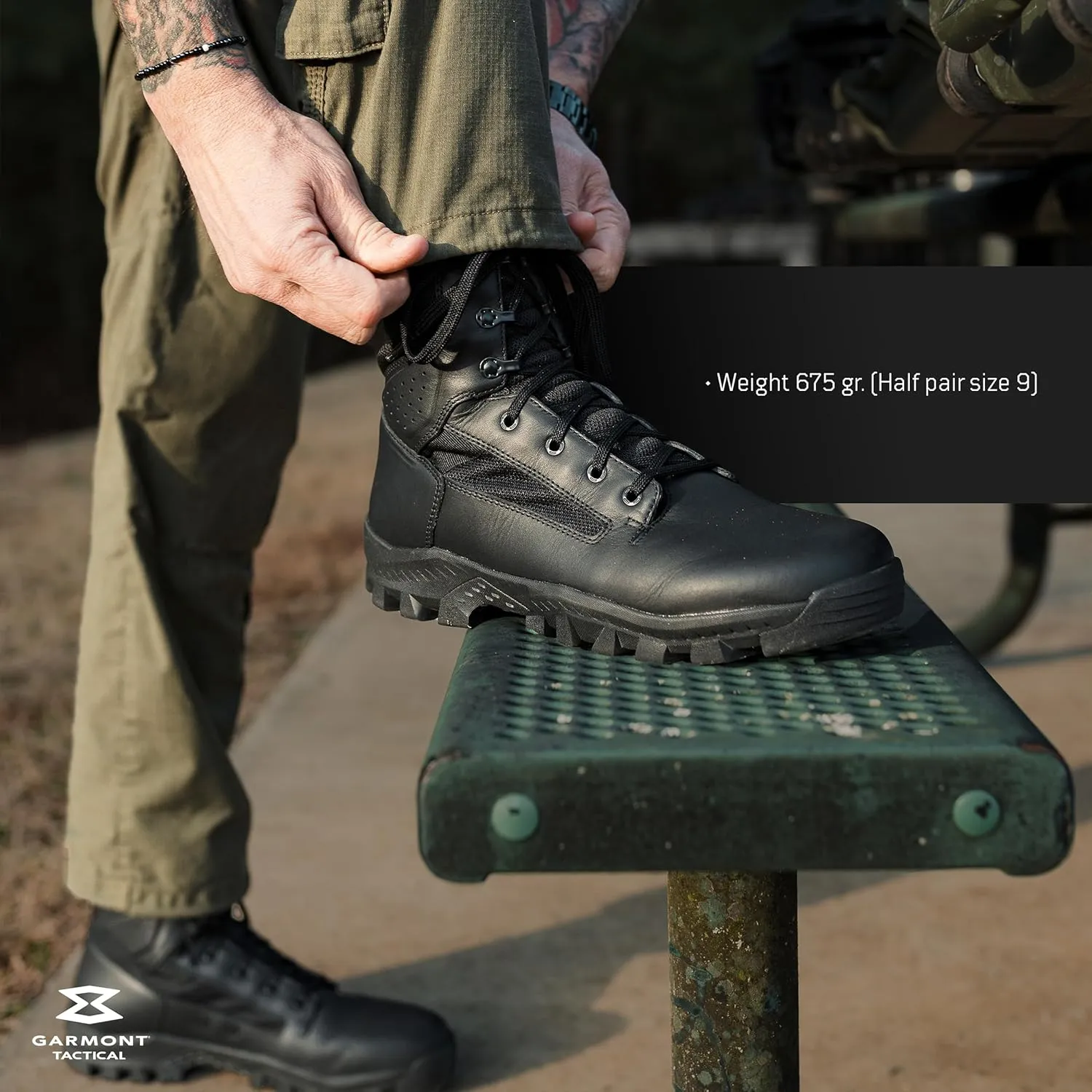 GARMONT TACTICAL T8 Defense LE Law Enforcement EMS Boots for Men and Women, Full Grain Leather, Regular