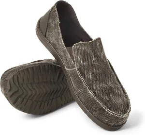 GBX Canvas Slip-On Shoes for Men (Brooklyn) Modern, Casual, Comfortable Lightweight Men's Loafers, Walking Shoes, Men's Fashion