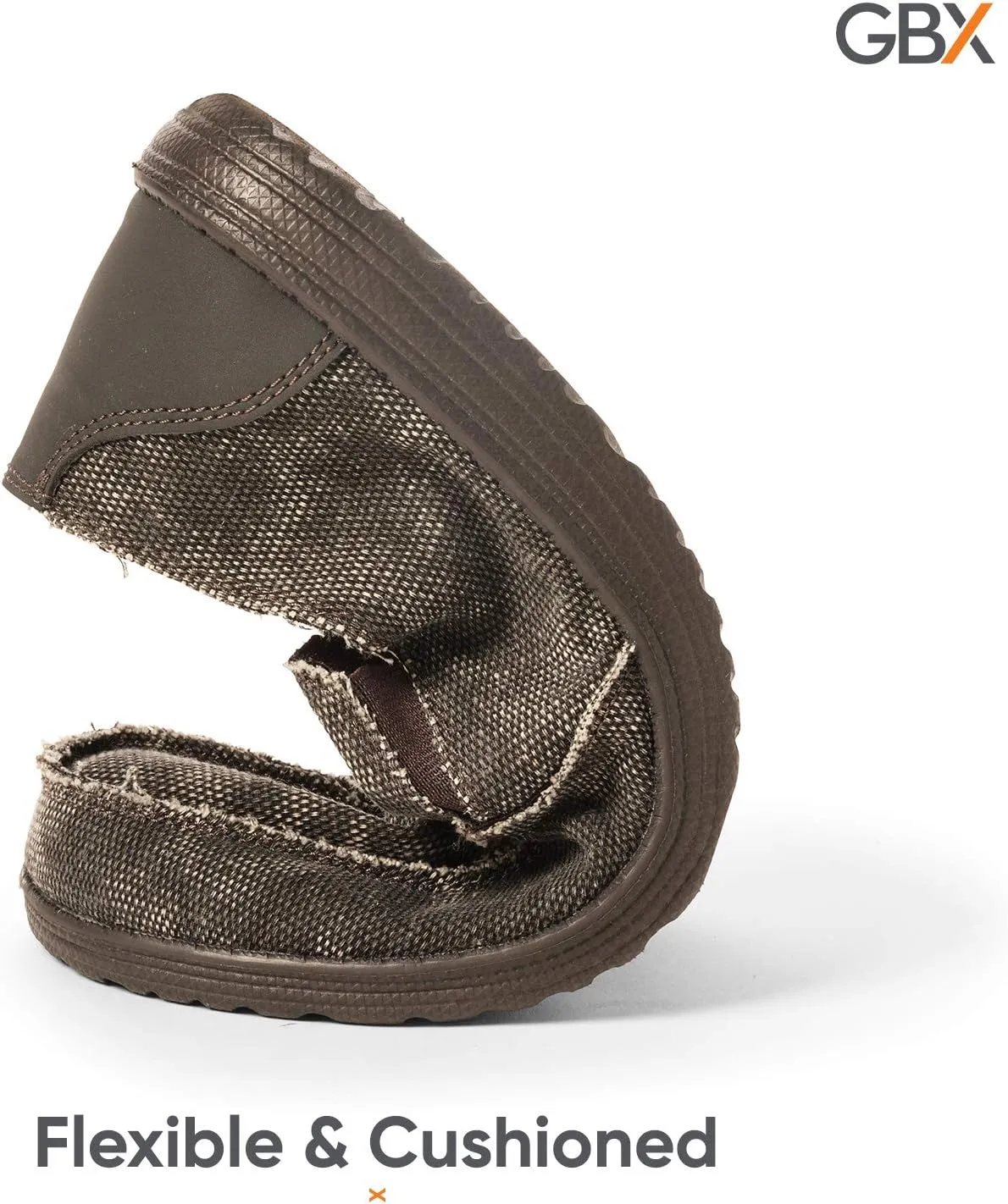 GBX Canvas Slip-On Shoes for Men (Brooklyn) Modern, Casual, Comfortable Lightweight Men's Loafers, Walking Shoes, Men's Fashion