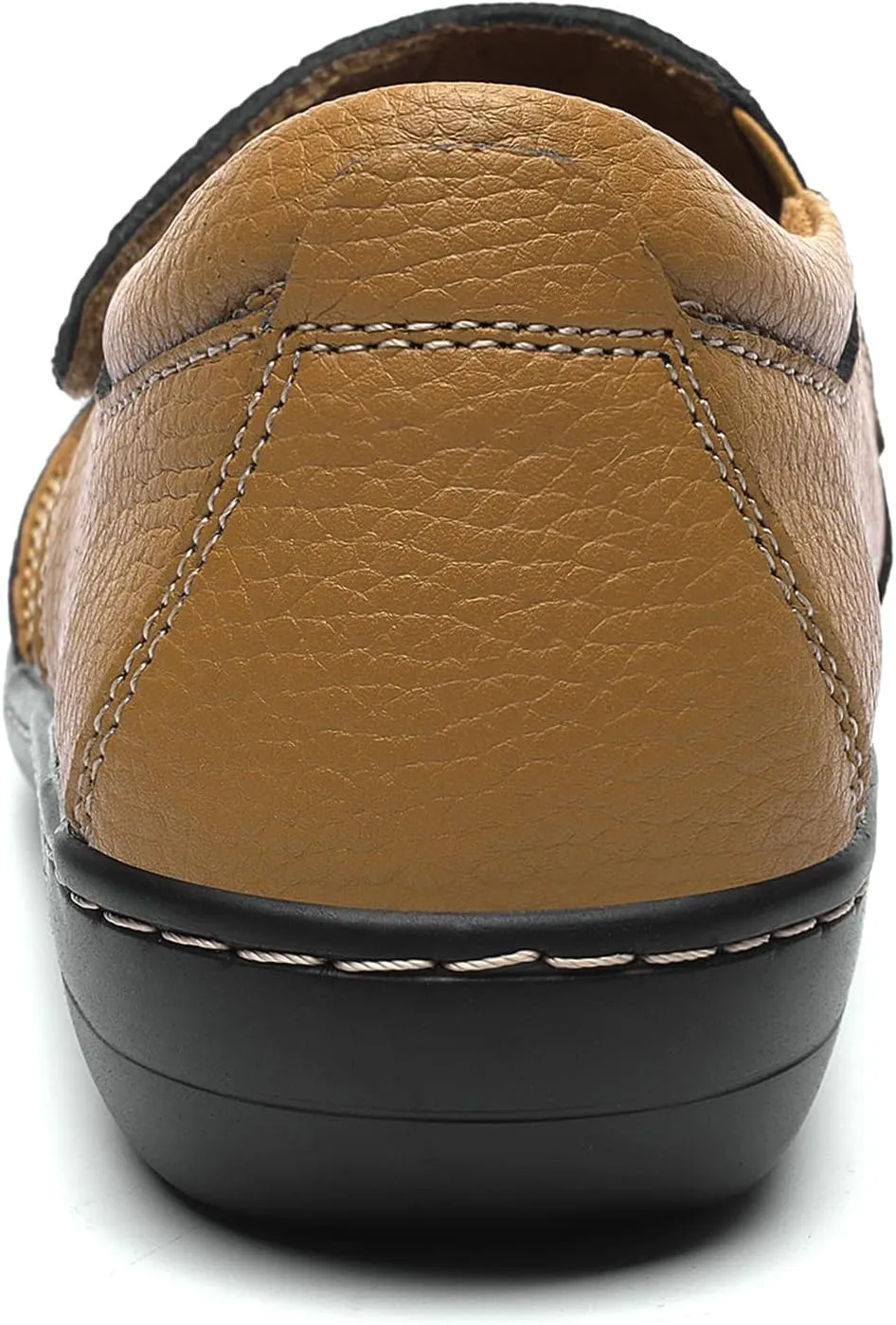 Geoeleph Women's Loafers Casual Slip-Ons Comfort Walking Flats Leather Driving Moccasins