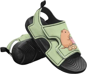 Girls Ladybug Sandals Kids Toddler Summer Hiking Water Shoes Open Toe Athletic Outdoor Sport Sandals