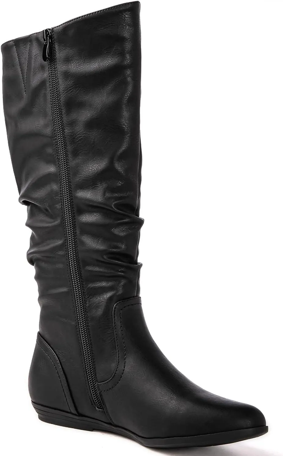 GLOBALWIN Women's Knee-High Boots Tall Fashion Dress Boots