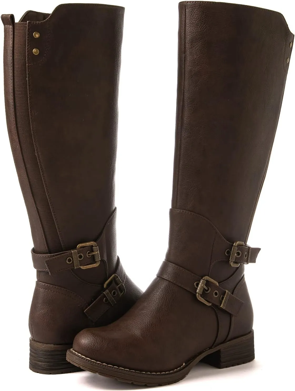 GLOBALWIN Women's Knee High Fashion Boots For Women