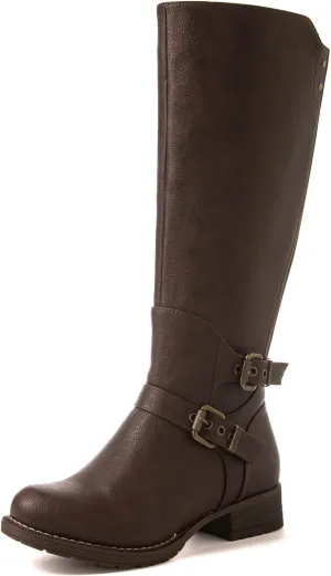 GLOBALWIN Women's Knee High Fashion Boots For Women