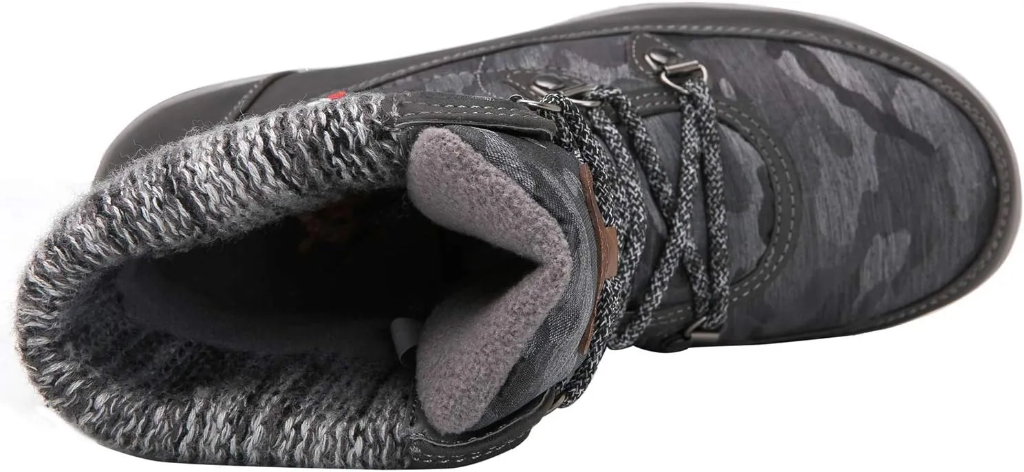GLOBALWIN Women's Snow Boots Insulated Waterproof Winter Boots for Women Warm Fur Lined Booties