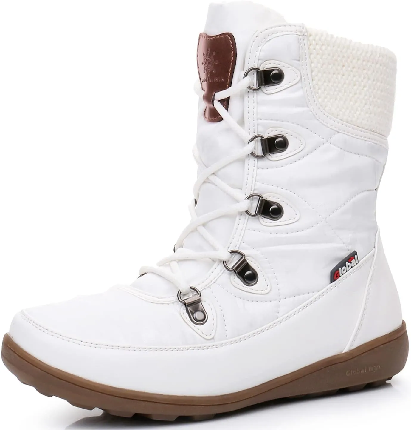 GLOBALWIN Women's Snow Boots Insulated Waterproof Winter Boots for Women Warm Fur Lined Booties