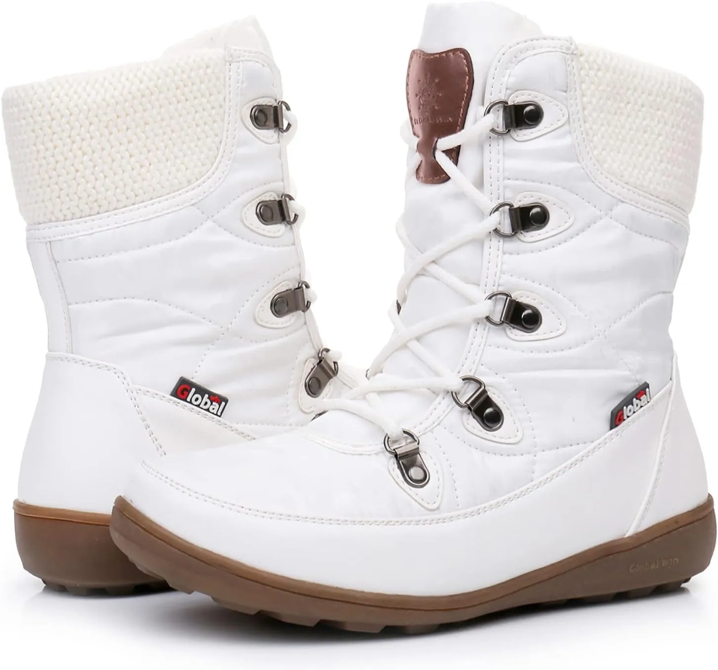 GLOBALWIN Women's Snow Boots Insulated Waterproof Winter Boots for Women Warm Fur Lined Booties