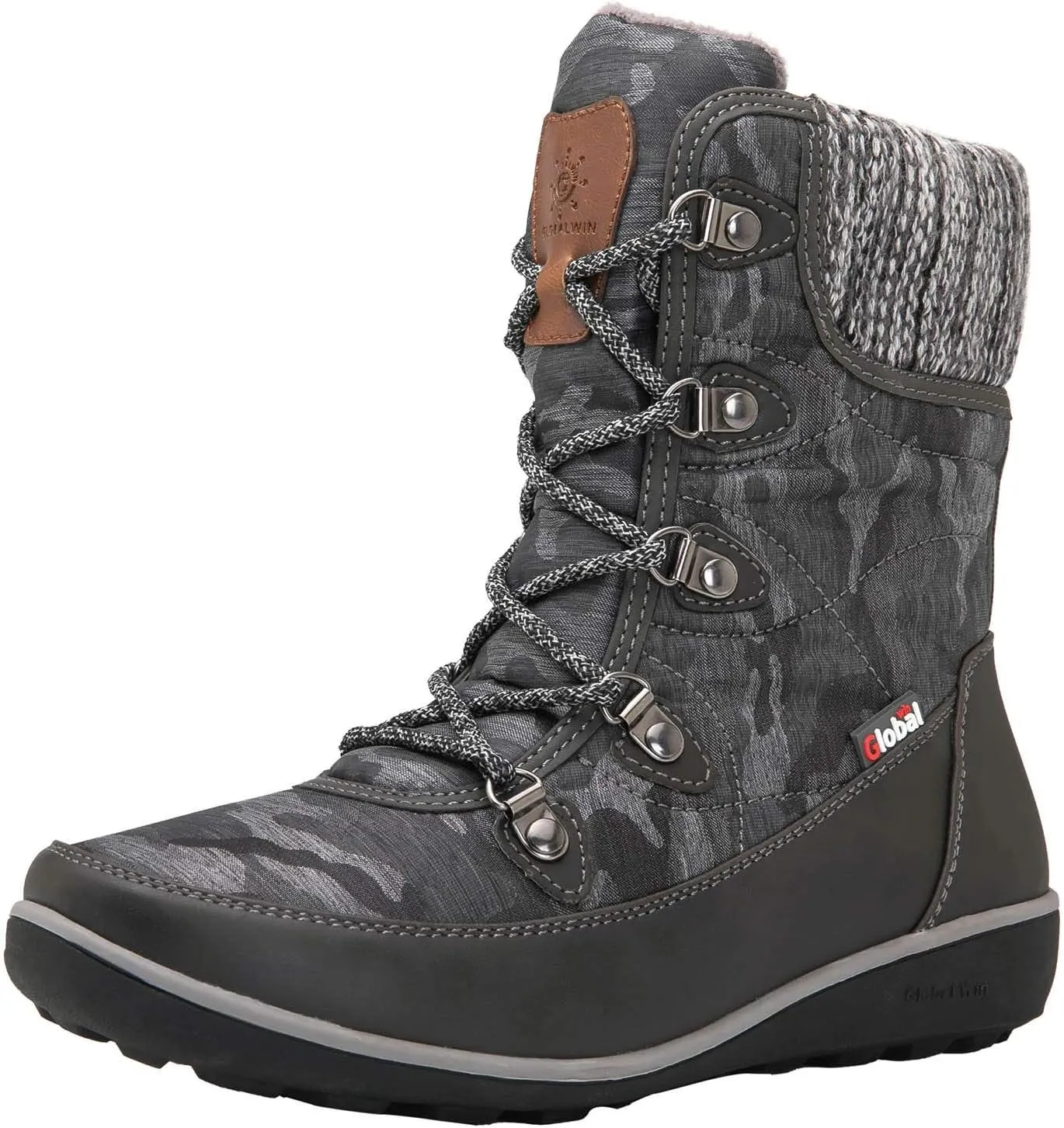 GLOBALWIN Women's Snow Boots Insulated Waterproof Winter Boots for Women Warm Fur Lined Booties