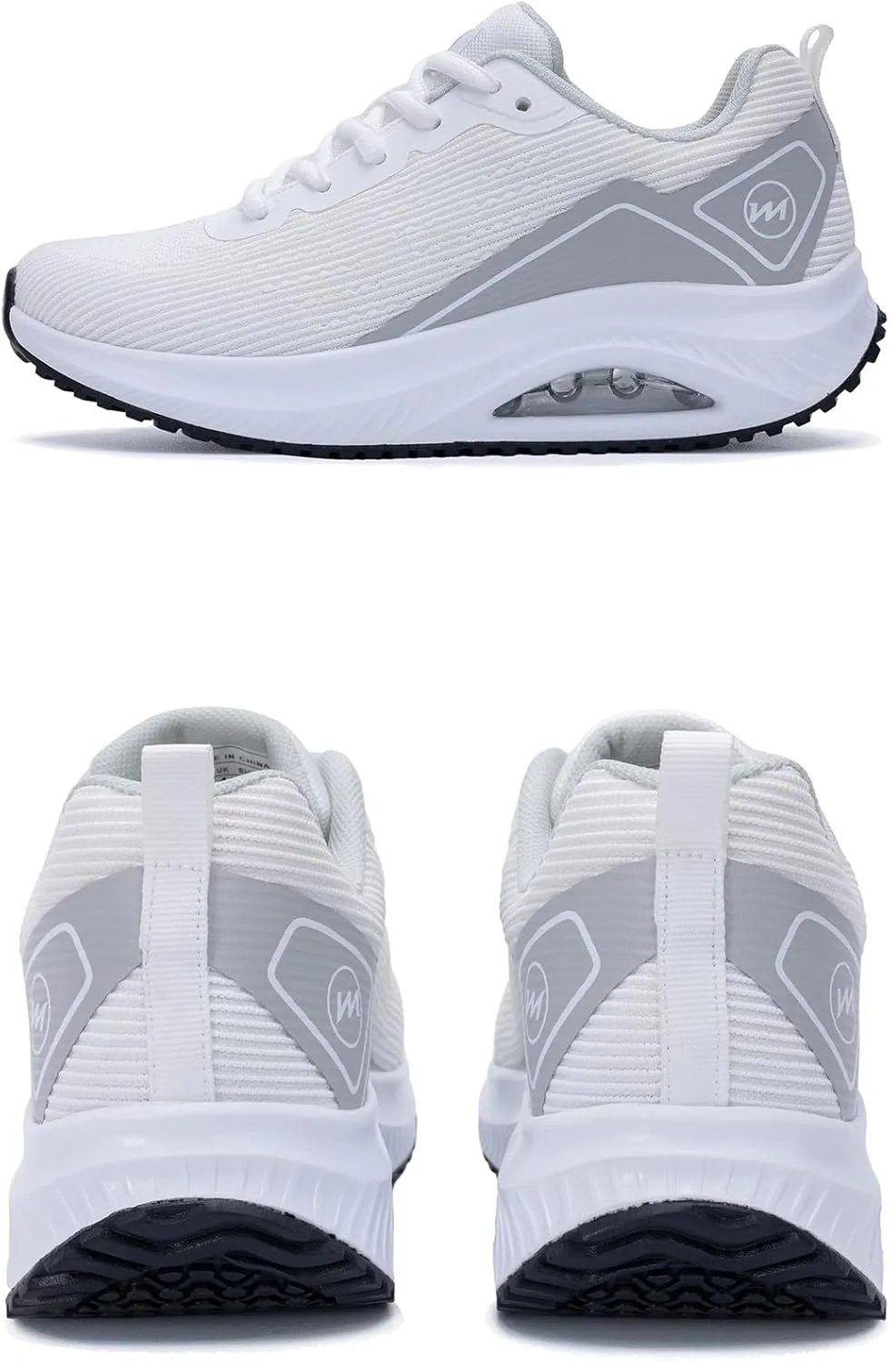 Gyeice Women's Walking Shoes Arch Support Orthotic Breathable Tennis Sneakers for Plantar Fasciitis Pain Relief US 5.5-11