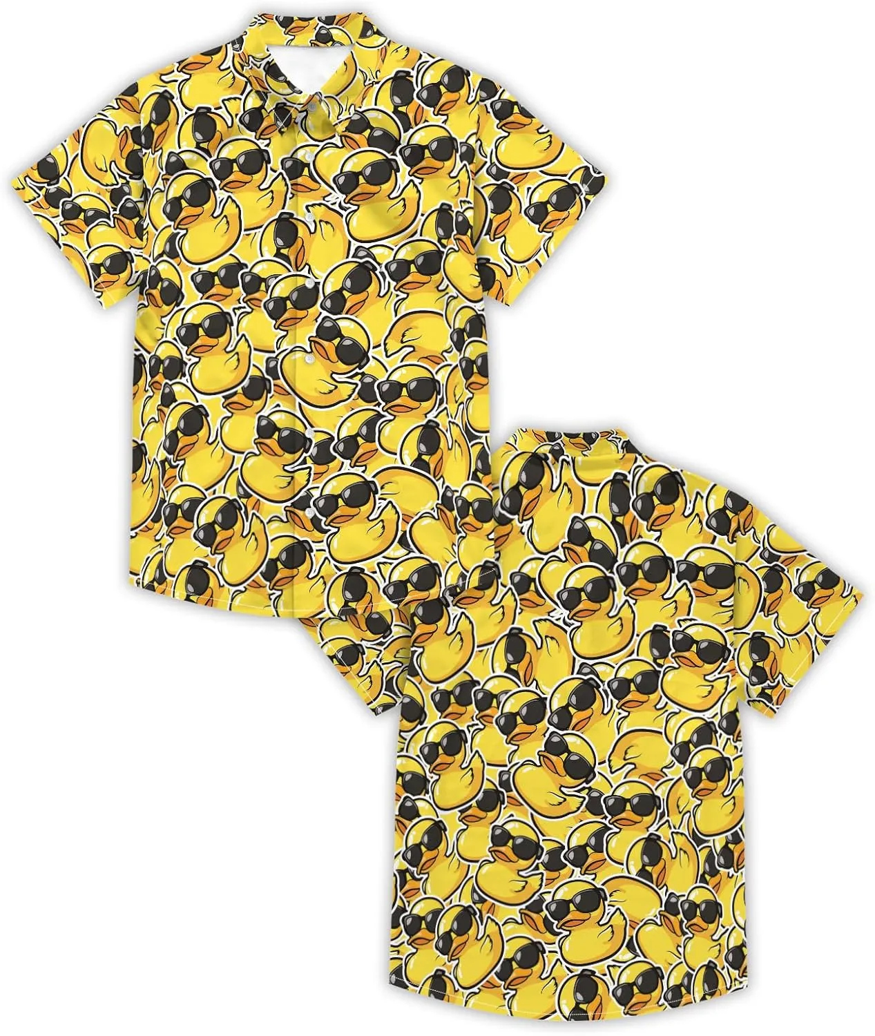 Hawaiian Shirts for Men Summer Beach Casual Short Sleeve Button Down Shirts Novelty Print Tropical Beach Shirts