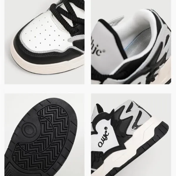 Heart Chunky Sneakers for Women Trendy Casual Aesthetic Y2k Platform Shoes Couple Walking Shoes