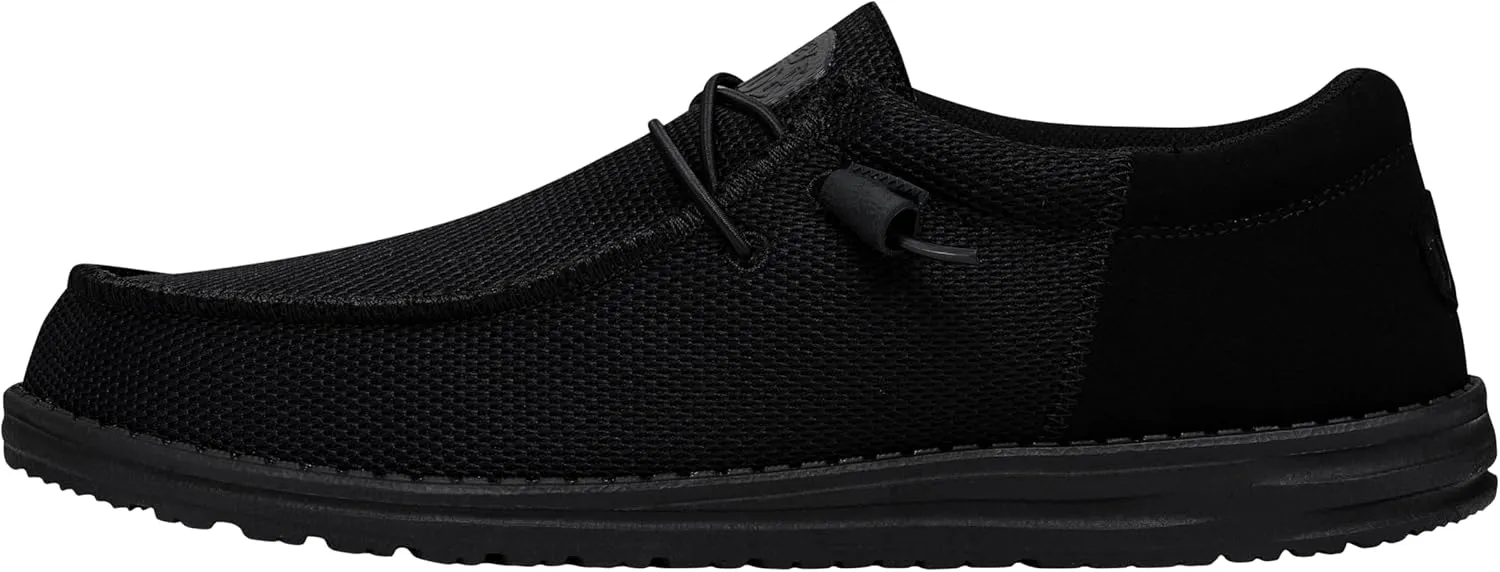 Hey Dude Men's All Wally Styles | Men’s Shoes | Men's Lace Up Loafers | Comfortable & Light-Weight