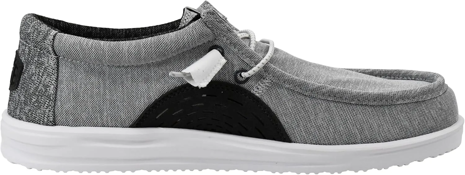 Hey Dude Men's All Wally Styles | Men’s Shoes | Men's Lace Up Loafers | Comfortable & Light-Weight