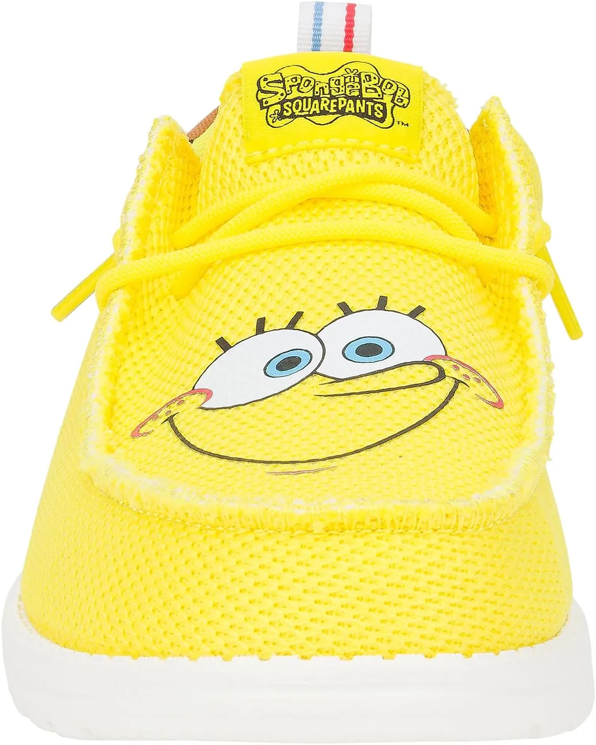 HEYDUDE X Spongebob, Men's Slip-on Loafers, Comfortable & Light-Weight