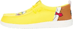 HEYDUDE X Spongebob, Men's Slip-on Loafers, Comfortable & Light-Weight