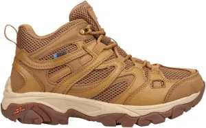 HI-TEC Mens Ht Ravus Mid Wp Lace Up Hiking Hiking Casual Boots Ankle - Brown - Size 13 M