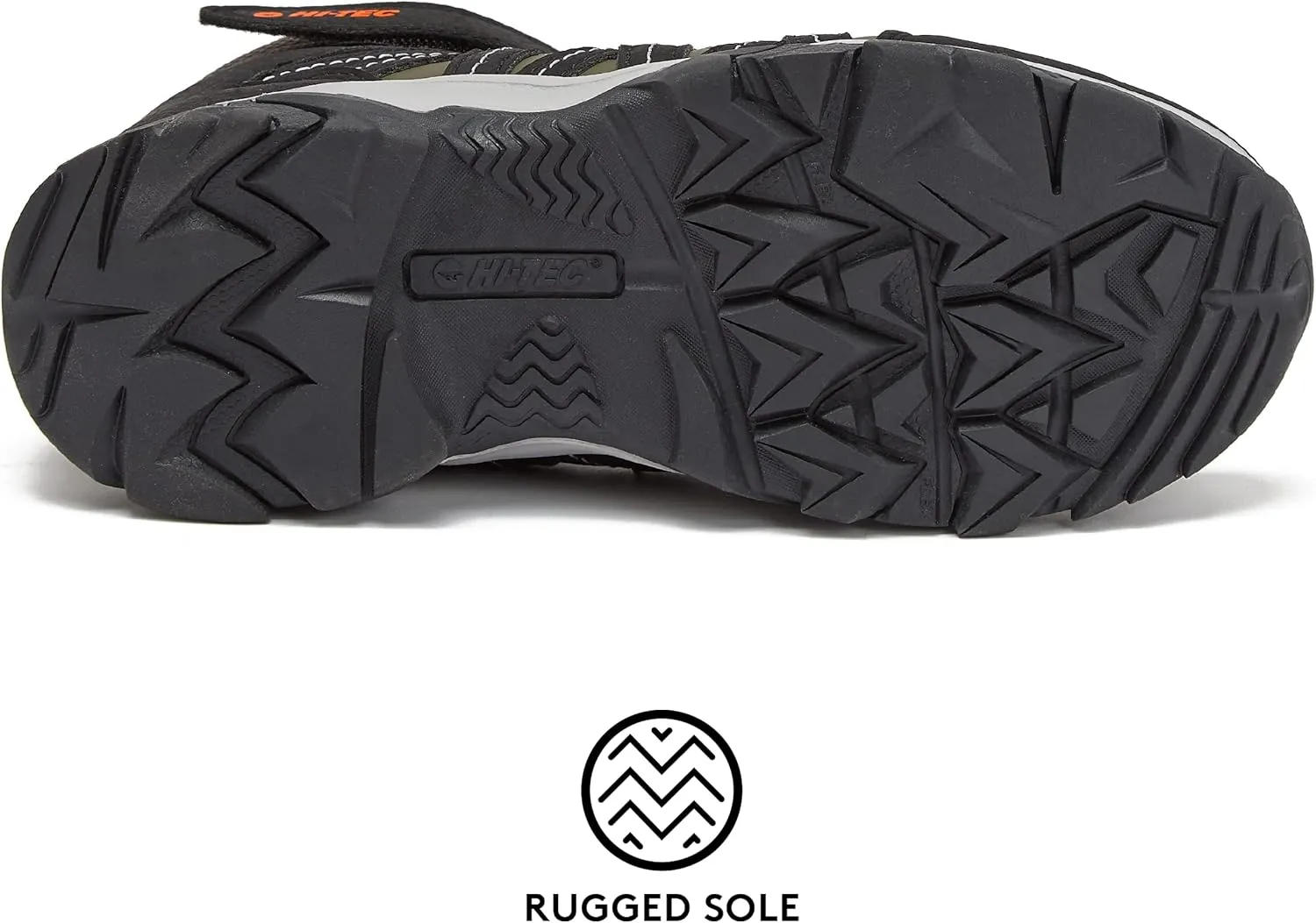 HI-TEC Ravus Blast Mid Boys Hiking Boots, No Tie Lightweight Breathable Outdoor Trekking Shoes, Little Kid and Big Kid Sizes 1 to 7