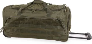 Highland Tactical Squad Rolling Duffel, Dark Green, One Size