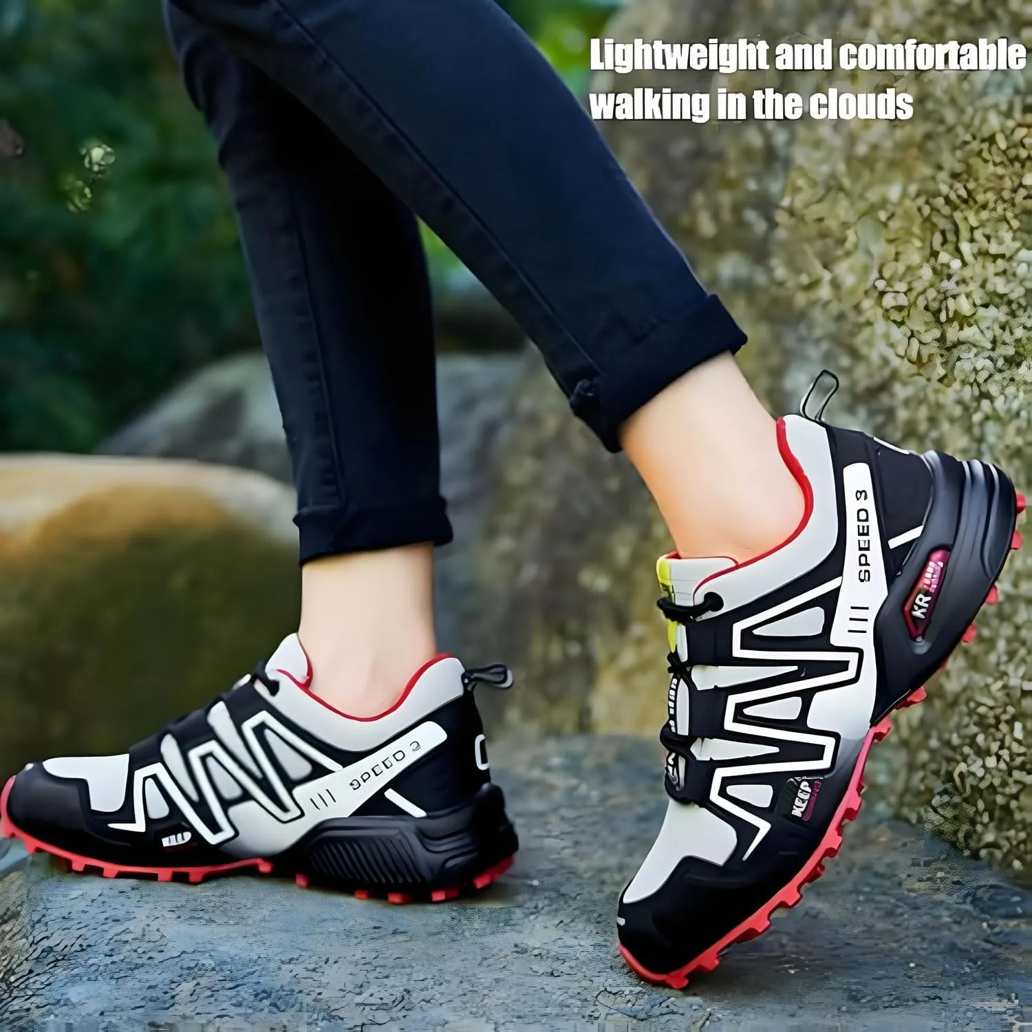 Hike Balance Shoes Women Men, Orthopedic Pain-Relieving Walking Shoes, Hike Balance Ortho, Comfort Outdoor Sneakers, Comfortable Breathable Non-Slip Slip-On Sneakers