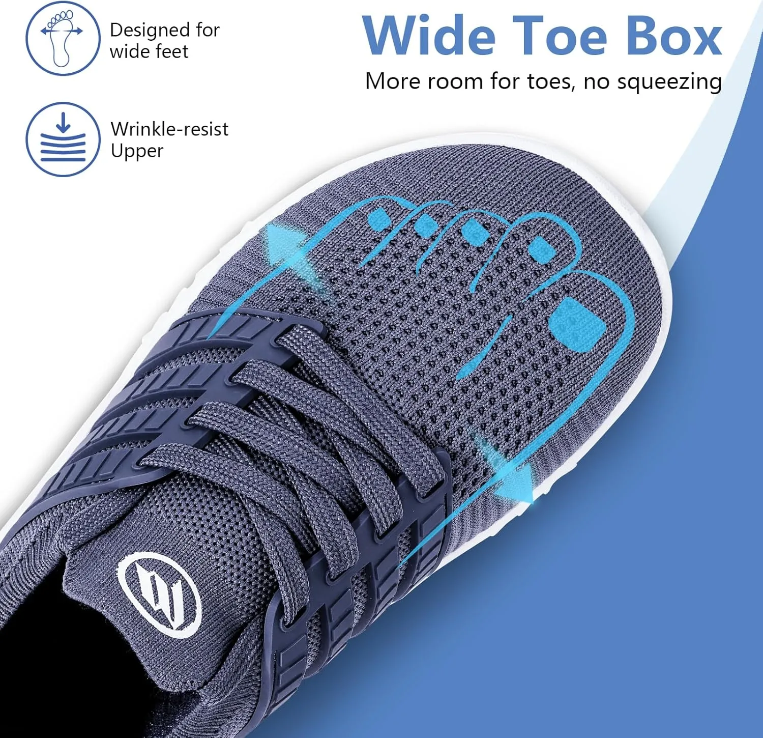 Hike Barefoot Shoes Wide Toe Box Shoes for Women Men Footwear, Minimalist Zero Drop Non-Slip Walking Sneakers, Lightweight Comfortable Casual Shoe Training Running Gym Fashion Sneakers