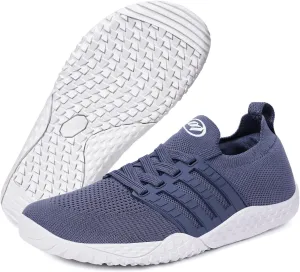 Hike Barefoot Shoes Wide Toe Box Shoes for Women Men Footwear, Minimalist Zero Drop Non-Slip Walking Sneakers, Lightweight Comfortable Casual Shoe Training Running Gym Fashion Sneakers