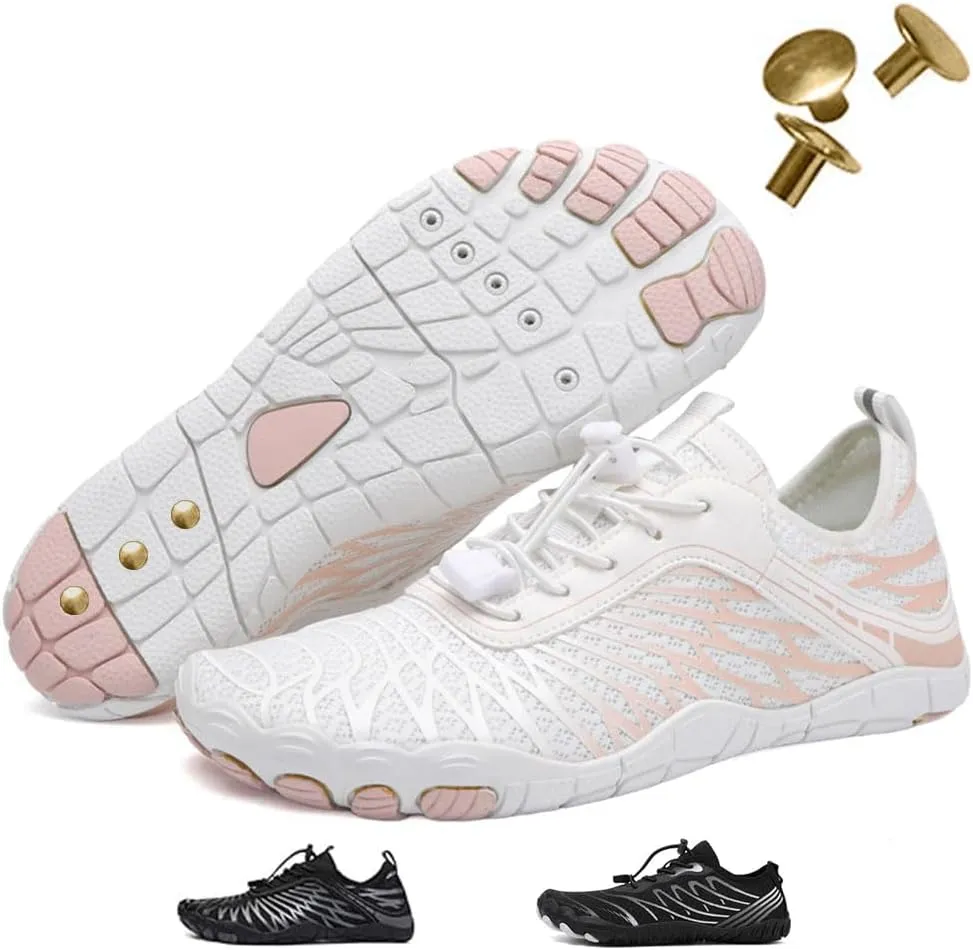 Hiking Barefoot Shoes,Wide Toe Water Shoes,Running Boots Sneakers,Athletic Footwear Trainer for Men/Women Unisex