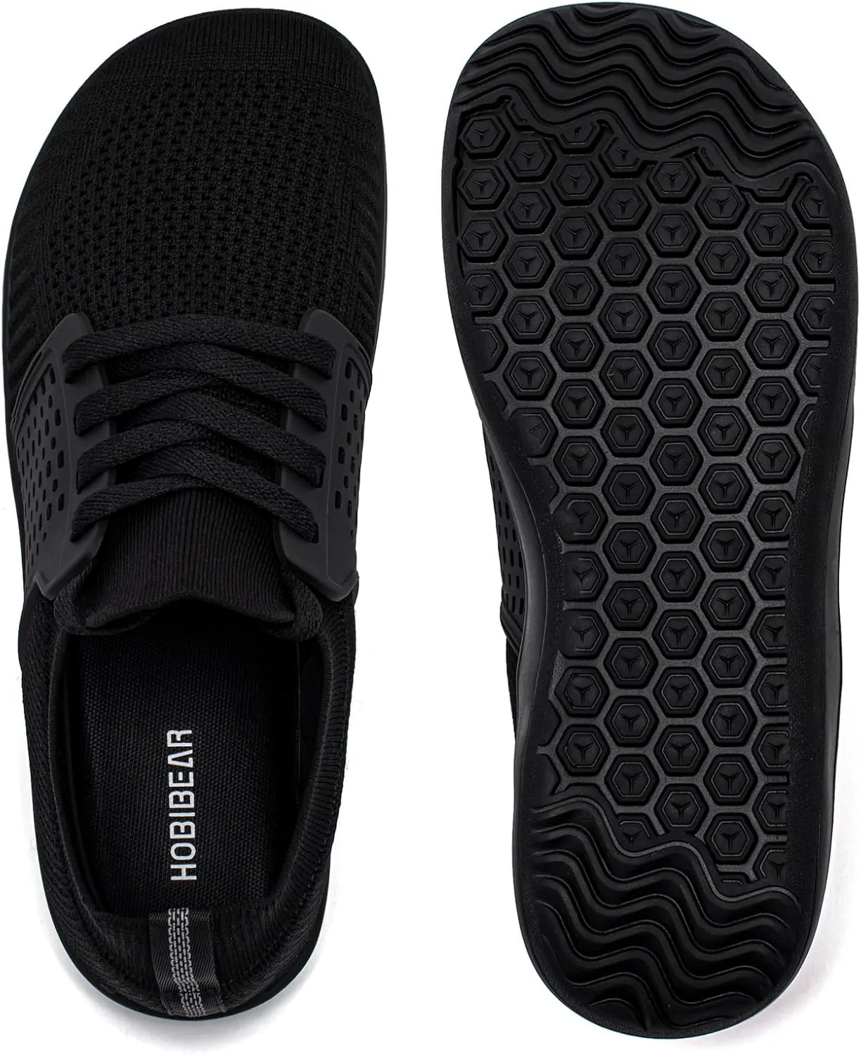 HOBIBEAR Wide Minimalist Barefoot Shoes Mens Womens Walking Sneakers Shoes | Zero Drop Sole | Optimal Relaxation