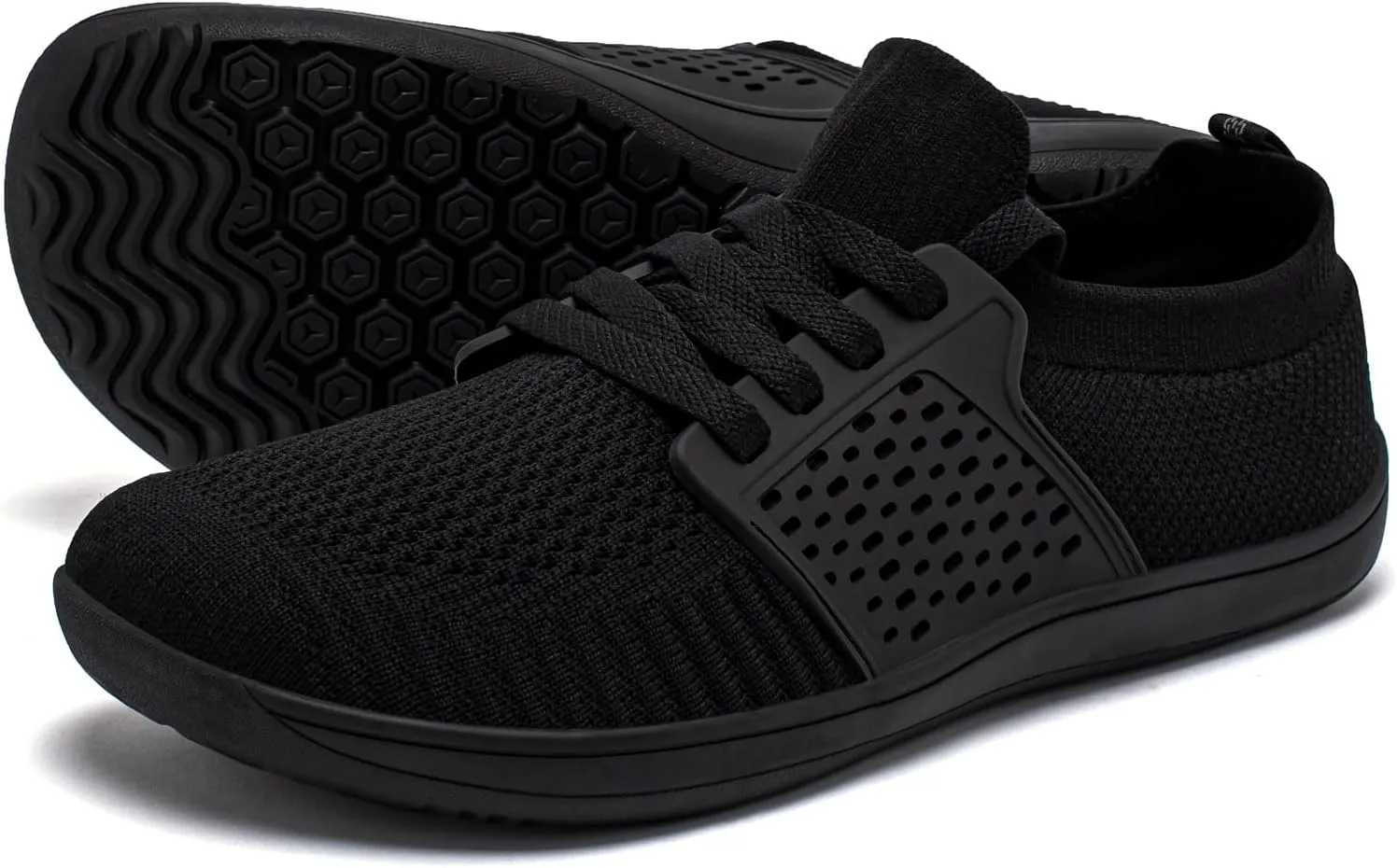 HOBIBEAR Wide Minimalist Barefoot Shoes Mens Womens Walking Sneakers Shoes | Zero Drop Sole | Optimal Relaxation