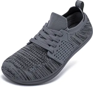 HOBIBEAR Wide Minimalist Barefoot Shoes Mens Womens Walking Sneakers Shoes | Zero Drop Sole | Optimal Relaxation