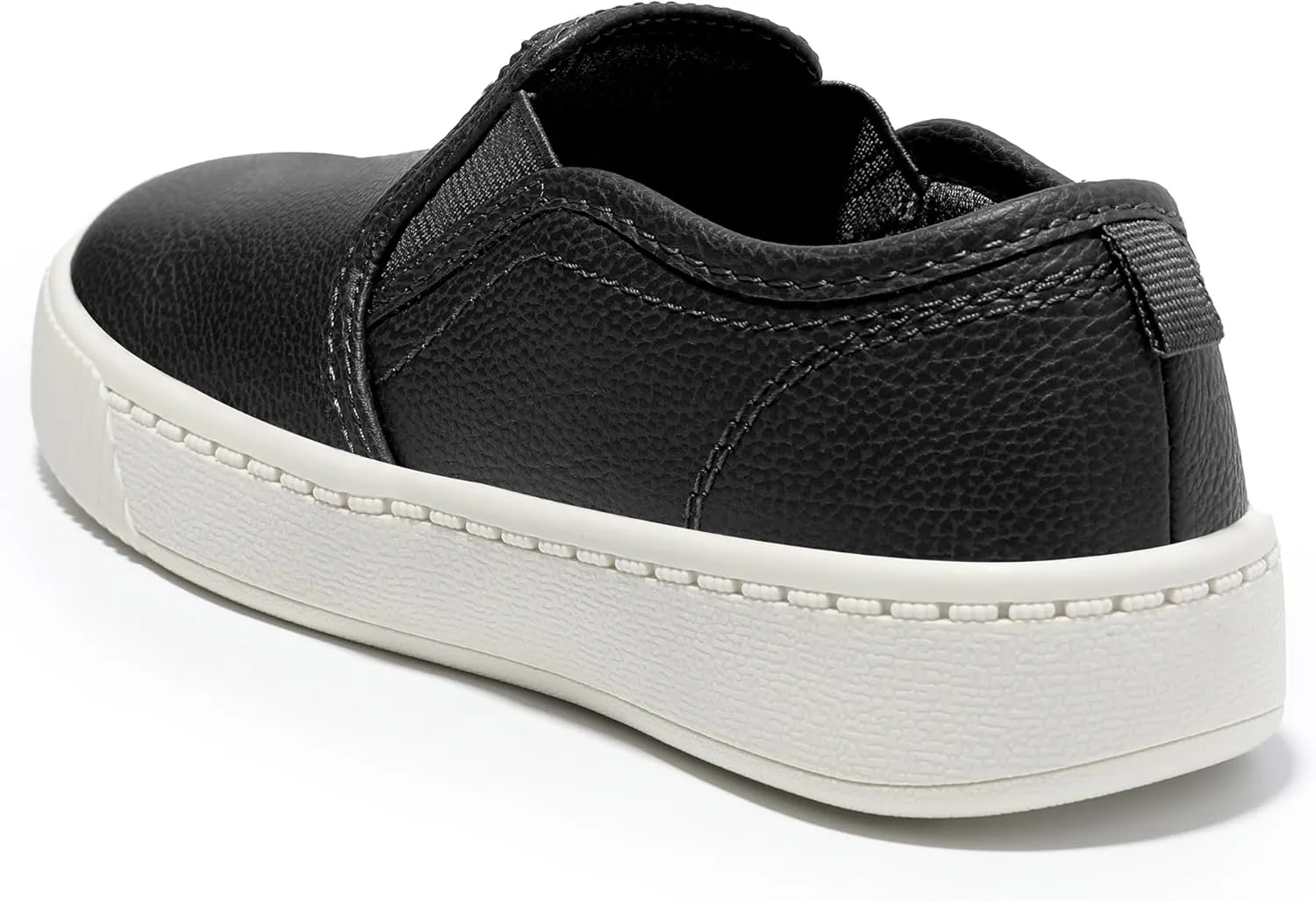 HOMEHOT Boys Slip on Sneakers Casual Dress Shoes Faux Leather Loafers (Toddler,Big Kids, Little Kids)