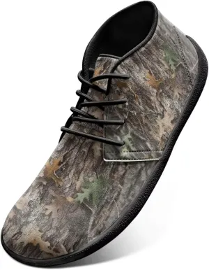 Howilath Barefoot Sneakers Men Slip On Wide Toe Walking Shoes with Zero Drop Sole Low Top Running Shoes