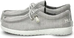 Hurley Kids Elastic Lace Loafers, Canvas Shoes for Boys & Girls - Comfortable, Durable, Stylish - Kid's Fashion Sneakers, Wide Toe Shoes for Everyday Wear