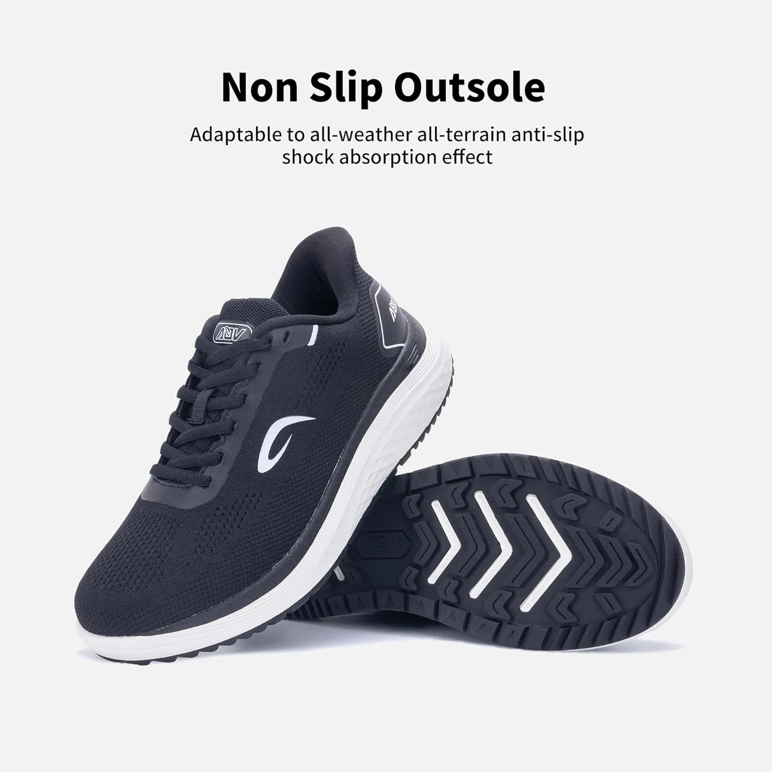 IIV Women Walking Shoes | Arch Support Orthotic Tennis Sneakers | Lightweight Cushioning Running Shoes for Plantar Fasciitis US 6-11