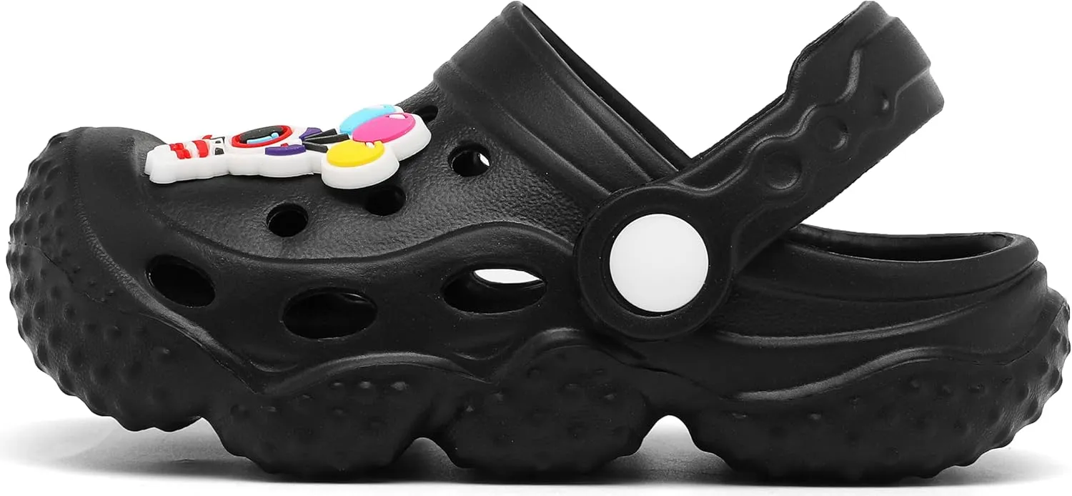 INMINPIN Kids Girls Boys Clogs Garden Shoes Toddler Slides Sandals Children Water Shower Beach Pool Slippers Indoor Outdoor