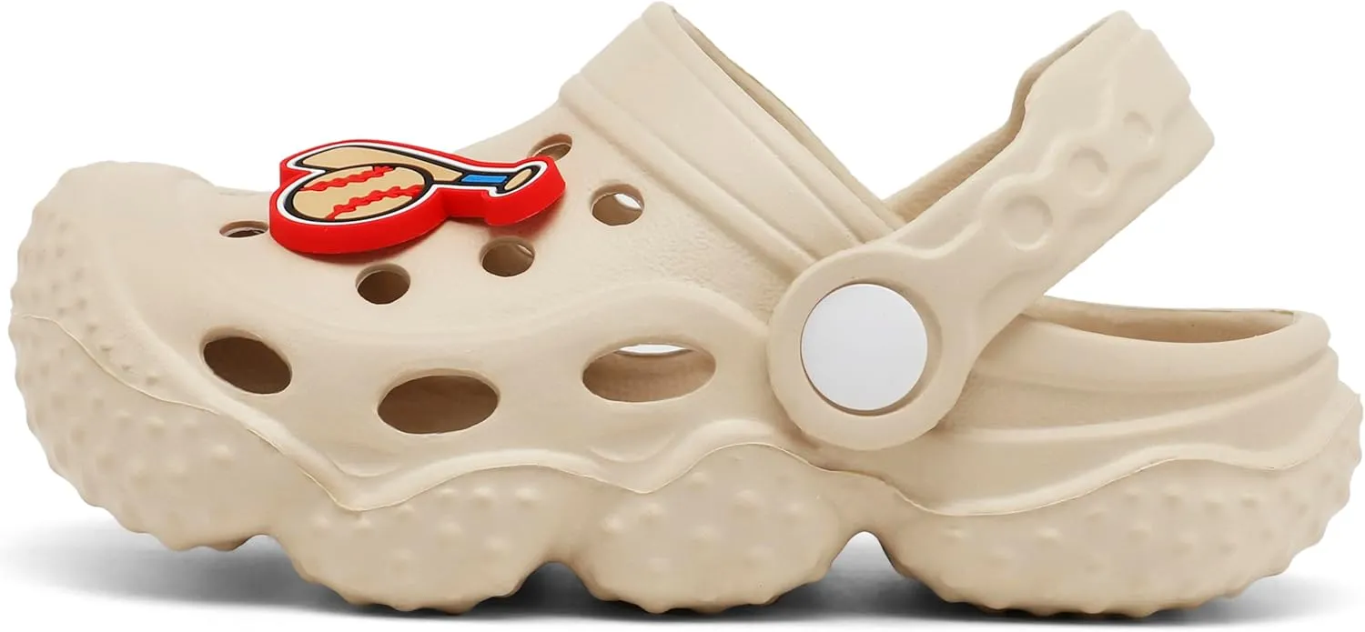 INMINPIN Kids Girls Boys Clogs Garden Shoes Toddler Slides Sandals Children Water Shower Beach Pool Slippers Indoor Outdoor