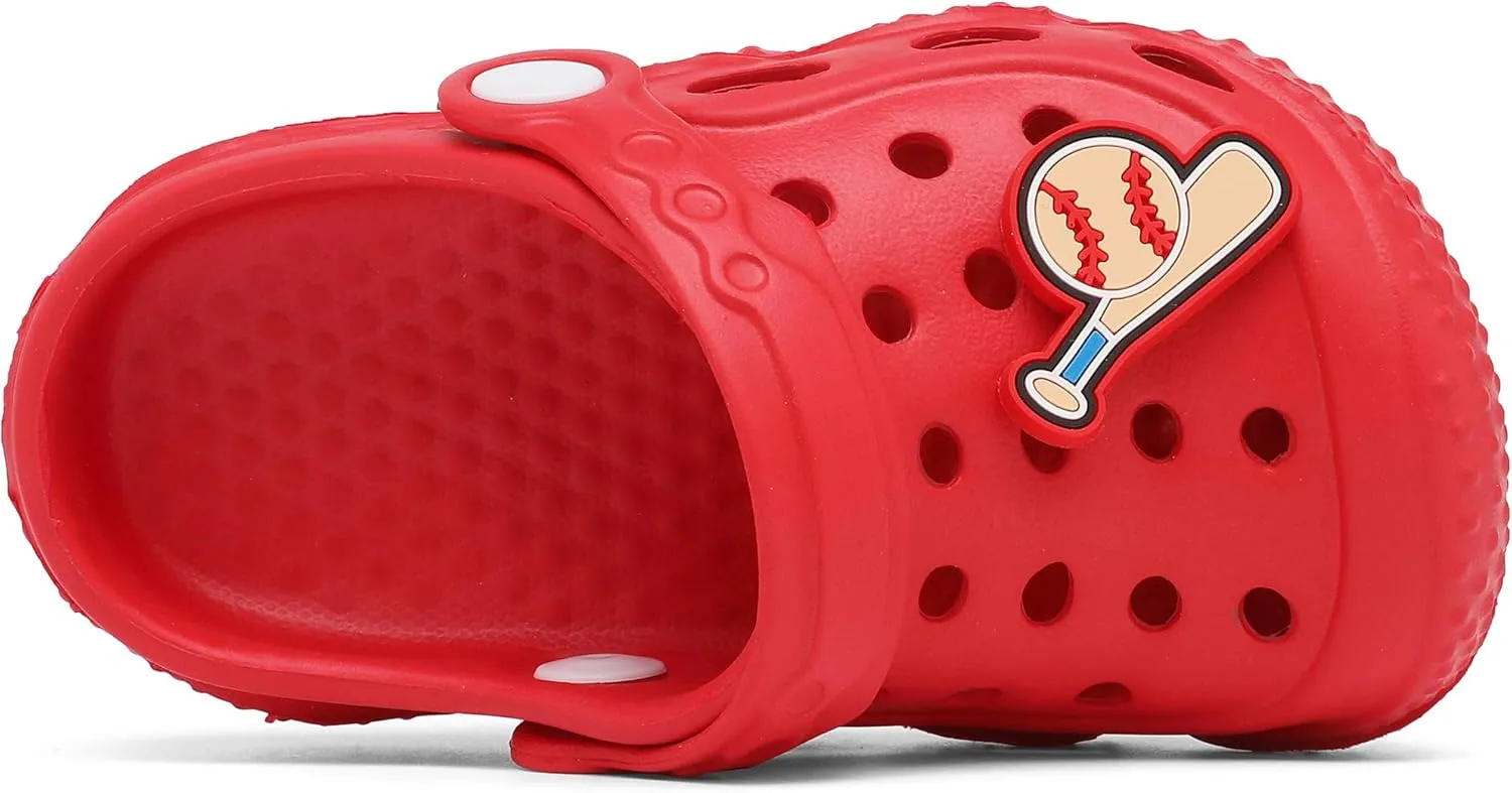 INMINPIN Kids Girls Boys Clogs Garden Shoes Toddler Slides Sandals Children Water Shower Beach Pool Slippers Indoor Outdoor