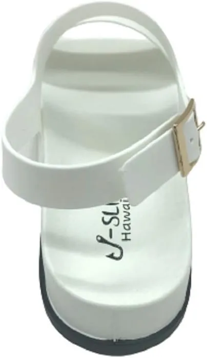 J-Slips Classy Sandals for Women - Comfortable Summer Sandals with Adjustable Buckle, Sandalias