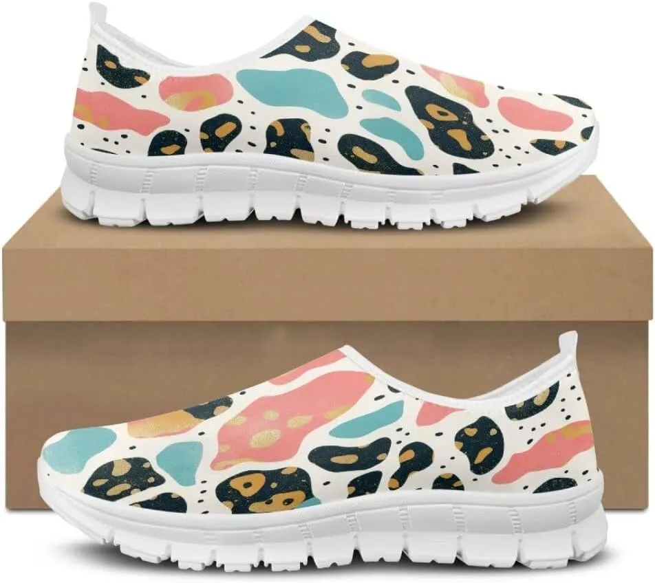 Jeiento Womens Casual Shoes Slip-On Loafers Comfy Time Off Sneaker for Ladies Girls Lightweight Breathable Go Walk Sneaker