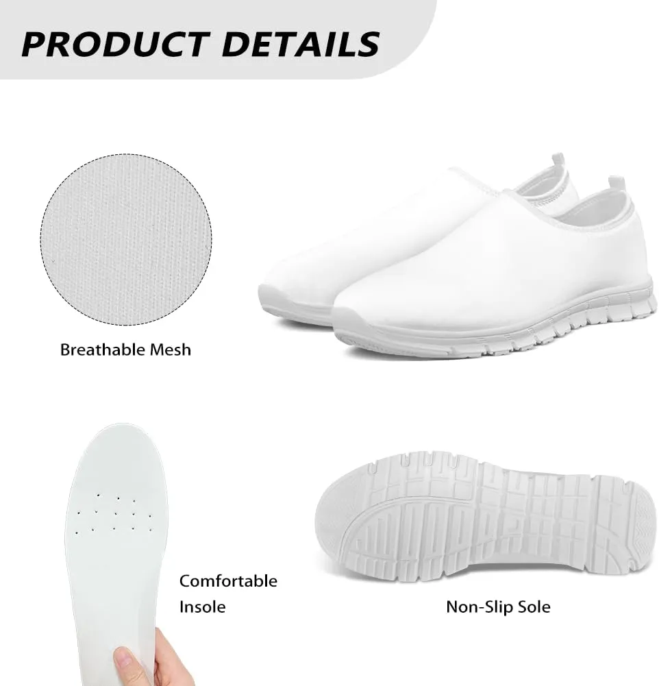 Jeiento Womens Casual Shoes Slip-On Loafers Comfy Time Off Sneaker for Ladies Girls Lightweight Breathable Go Walk Sneaker