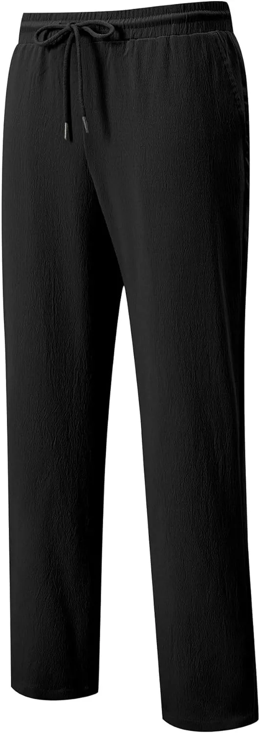 JMIERR Men 2 Piece Beach Vacation Outfit Pants Set Summer Cool Short Sleeve Casual Shirts