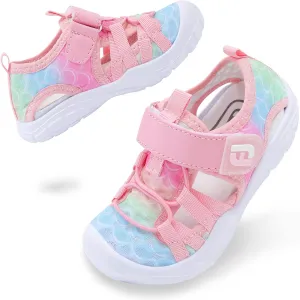 JOINFREE Toddler Boys Girls Water Shoes Breathable Qucik Dry Sport Beach Sandals Lightweight Barefoot Flexible