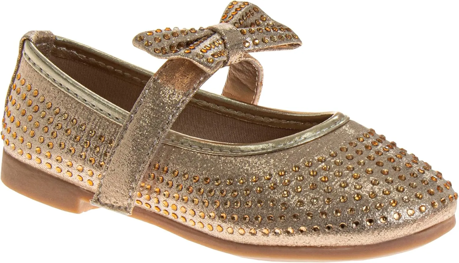 Josmo Girls Ballerina Sandals - Casual Comfortable Sneaker (Toddler - Little Kid - Big Kid)