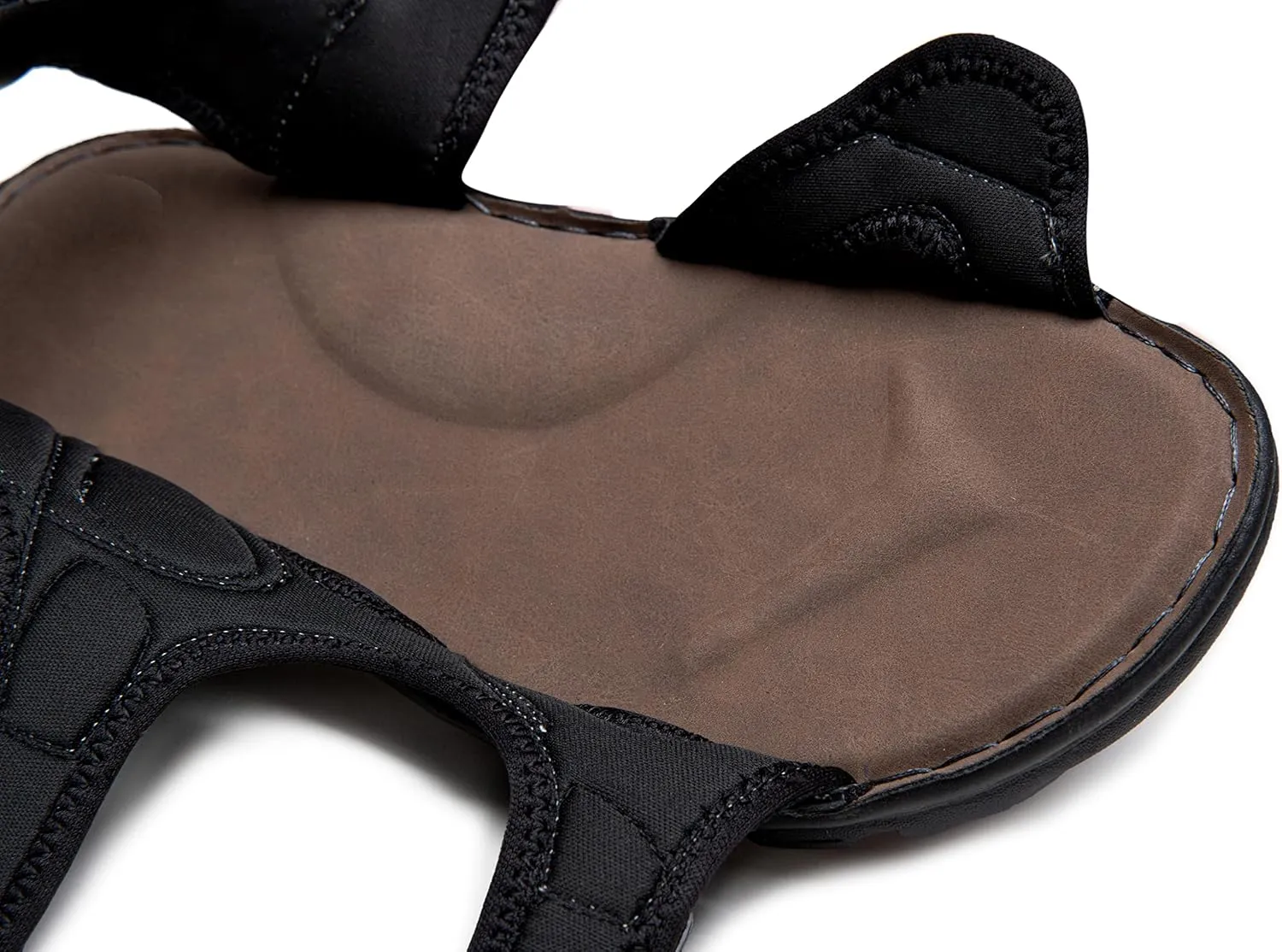 Jousen Men's Sandals Arch Support Casual Genuine Leather Summer Outdoor Beach Fisherman Sandals for Men